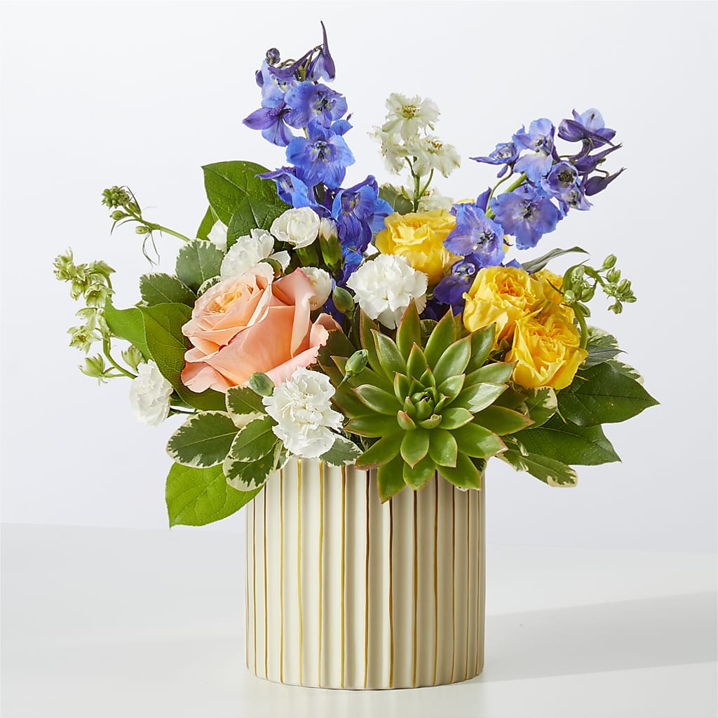 Cobalt Reverie Bouquet – ELENA'S FLOWERS, Cleveland OH