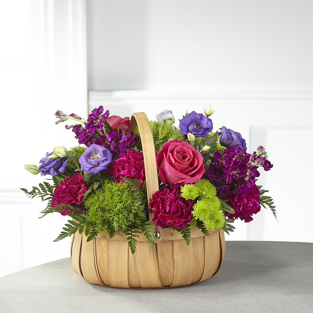 Serene Sanctuary Basket – ELENA'S FLOWERS, Cleveland OH