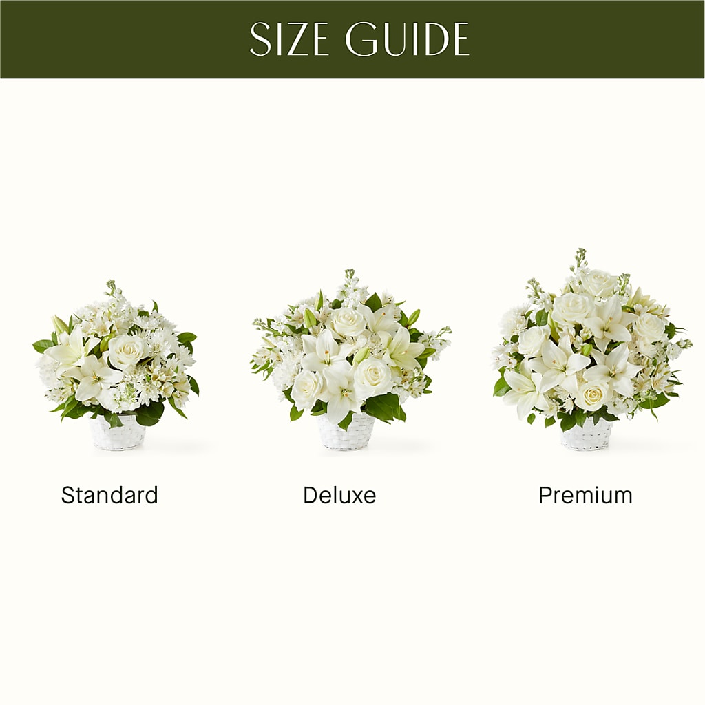 Peaceful Reflections Arrangement – ELENA'S FLOWERS, Cleveland OH