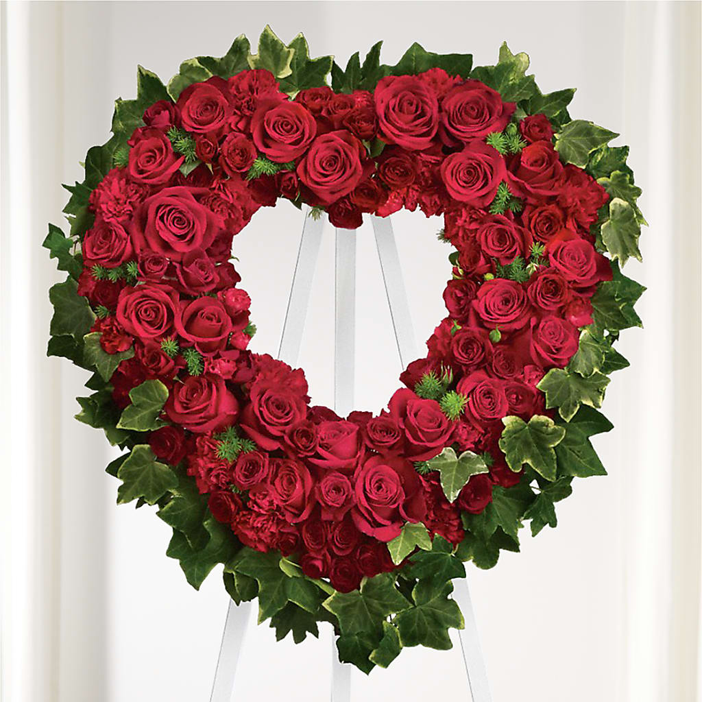 Wholehearted Standing Spray – ELENA'S FLOWERS, Cleveland OH