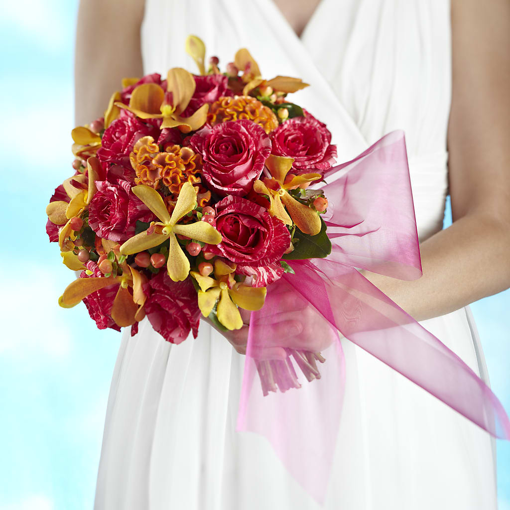 Brilliant Shades of Love Bouquet – ELENA'S FLOWERS, Cleveland OH