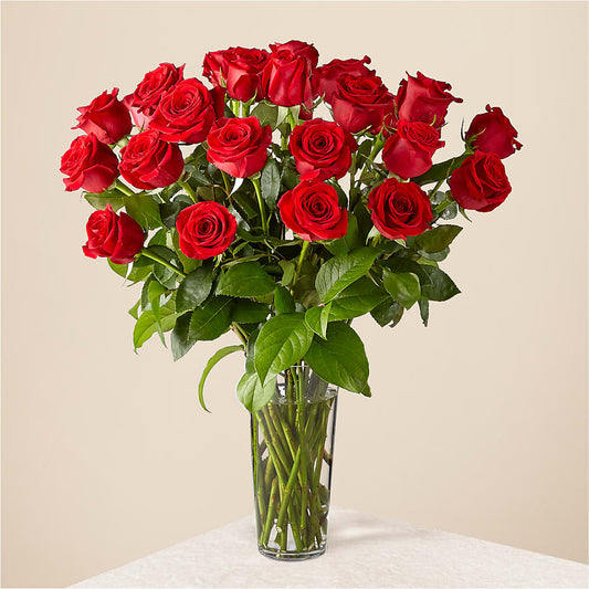 Long Stem Red Rose Bouquet – ELENA'S FLOWERS, Cleveland OH