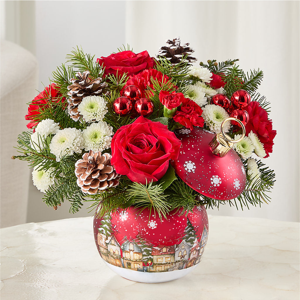Christmas Carols Ornament – ELENA'S FLOWERS, Cleveland OH