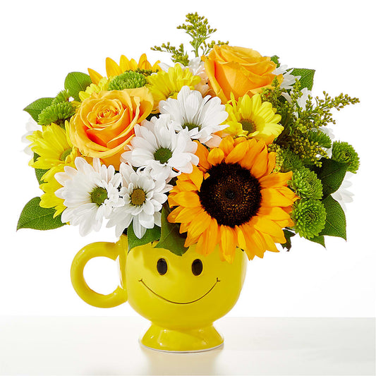 Be Happy Bouquet – ELENA'S FLOWERS, Cleveland OH