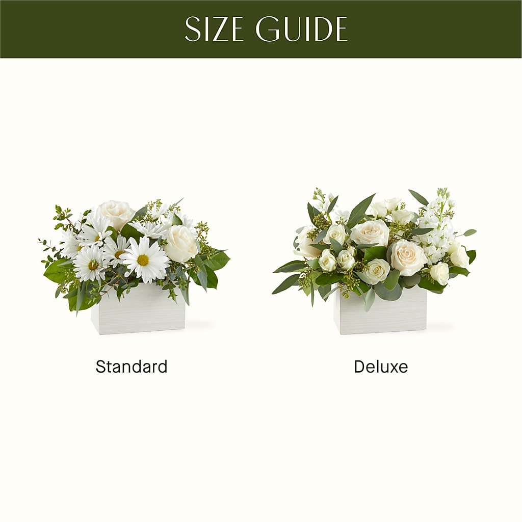 Fresh Linen Box Bouquet – ELENA'S FLOWERS, Cleveland OH