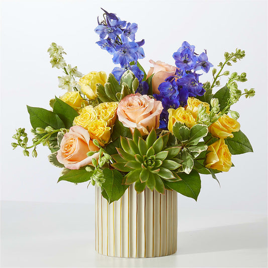 Cobalt Reverie Bouquet – ELENA'S FLOWERS, Cleveland OH