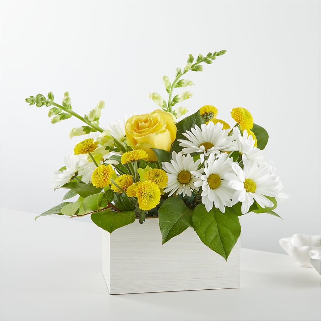Sun Salutation Box Bouquet – ELENA'S FLOWERS, Cleveland OH