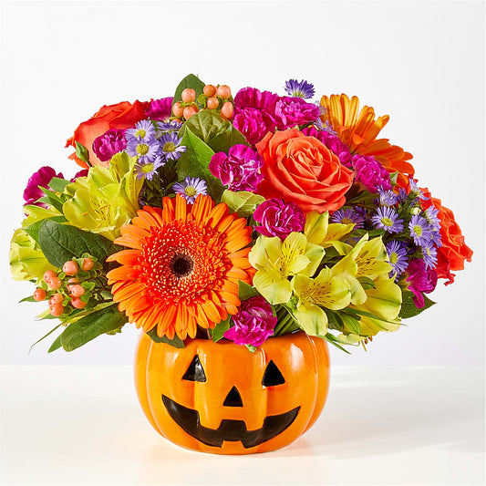 Tricks & Treats Pumpkin – ELENA'S FLOWERS, Cleveland OH