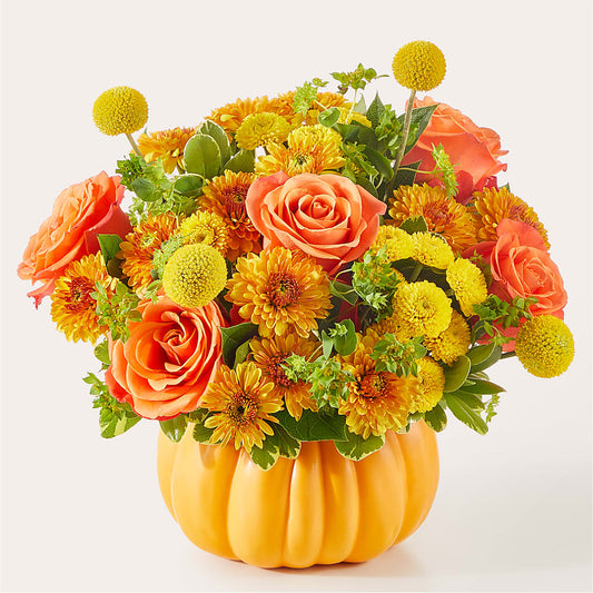 Gourdgeous Pumpkin – ELENA'S FLOWERS, Cleveland OH
