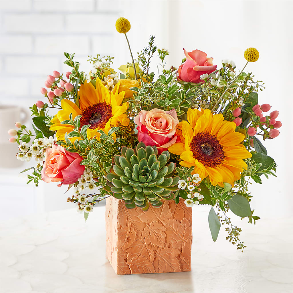 Sunflower Season Bouquet – ELENA'S FLOWERS, Cleveland OH