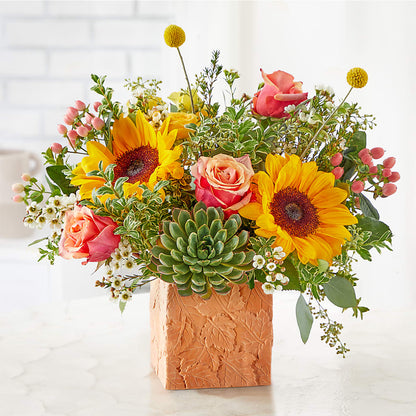 Sunflower Season Bouquet – ELENA'S FLOWERS, Cleveland OH