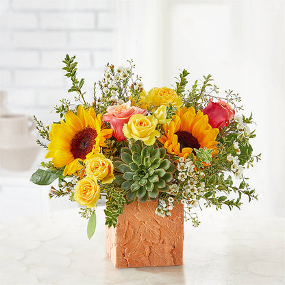 Sunflower Season Bouquet – ELENA'S FLOWERS, Cleveland OH