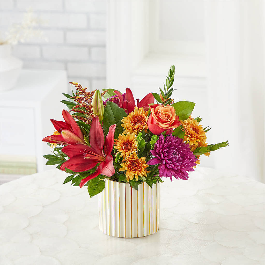 Burgundy Landscape Bouquet – ELENA'S FLOWERS, Cleveland OH