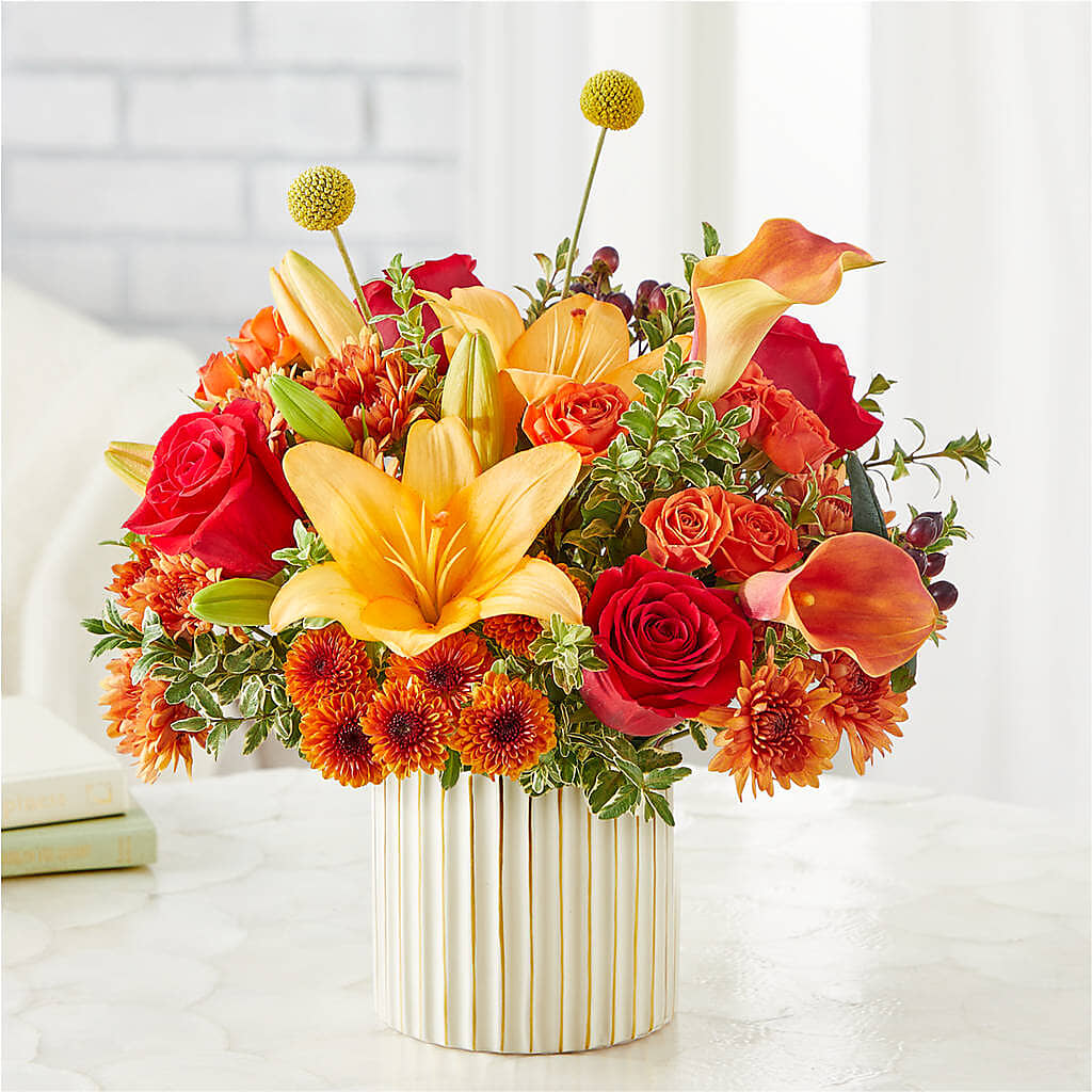 Scarlet Skies Bouquet – ELENA'S FLOWERS, Cleveland OH