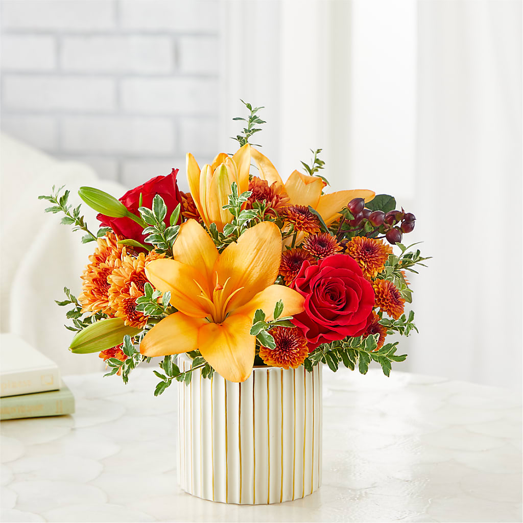 Scarlet Skies Bouquet – ELENA'S FLOWERS, Cleveland OH