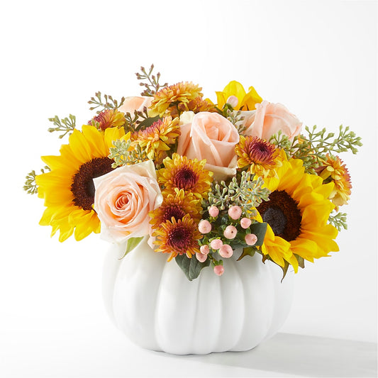 Pumpkin to Talk About Bouquet – ELENA'S FLOWERS, Cleveland OH