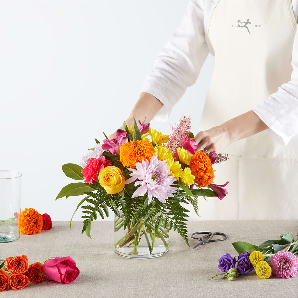 Feast of Color – A Florist Original – ELENA'S FLOWERS, Cleveland OH
