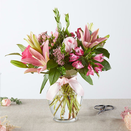 Pink Ribbon - A Florist Original – ELENA'S FLOWERS, Cleveland OH