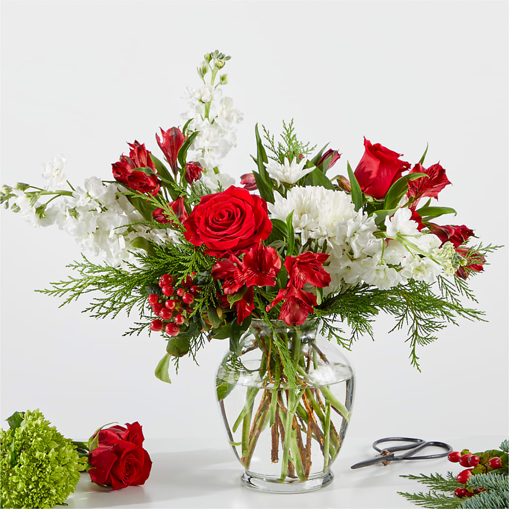 Merry Moment Bouquet – A Florist Original – ELENA'S FLOWERS, Cleveland OH