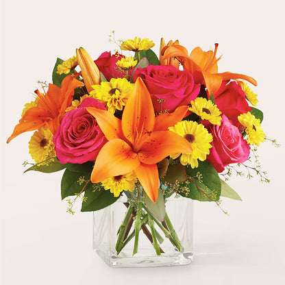 Neon Lights Bouquet – ELENA'S FLOWERS, Cleveland OH