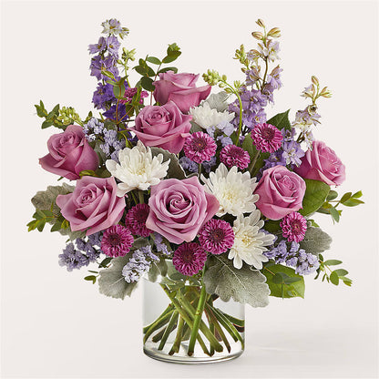 Violet Frost Bouquet – ELENA'S FLOWERS, Cleveland OH