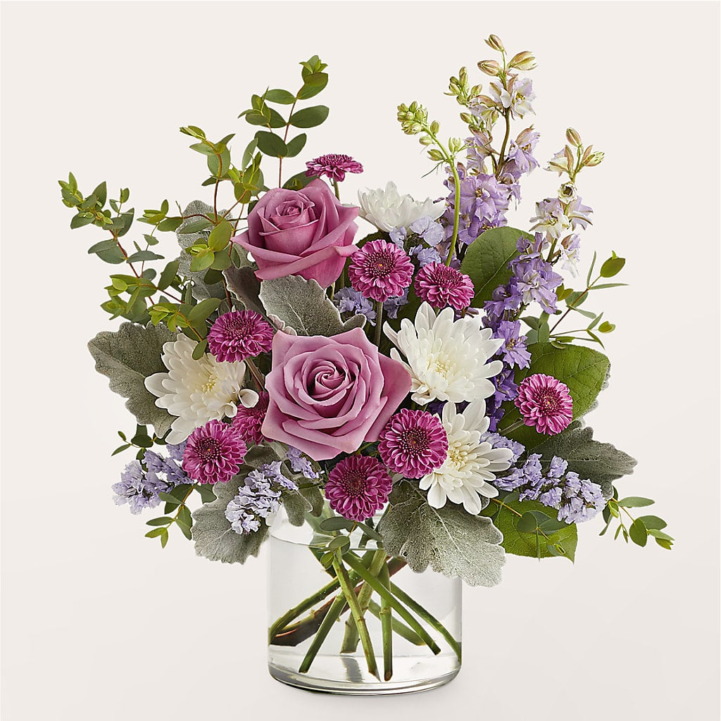 Violet Frost Bouquet – ELENA'S FLOWERS, Cleveland OH