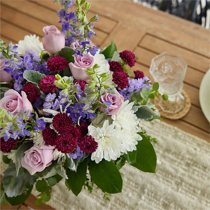 Violet Frost Bouquet – ELENA'S FLOWERS, Cleveland OH