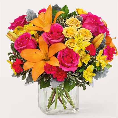 To the Tropics Bouquet – ELENA'S FLOWERS, Cleveland OH