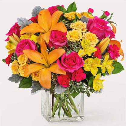 To the Tropics Bouquet – ELENA'S FLOWERS, Cleveland OH