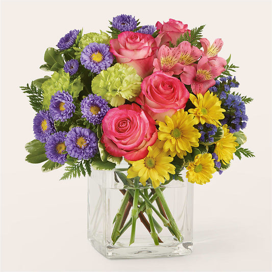 Candy Jar Bouquet – ELENA'S FLOWERS, Cleveland OH