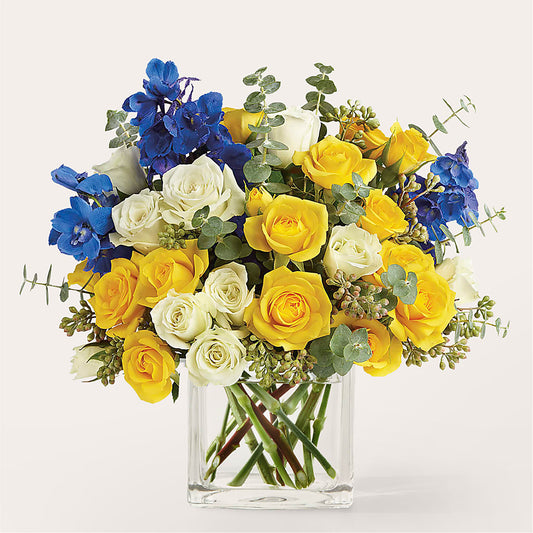 Sparkling Citrine Bouquet – ELENA'S FLOWERS, Cleveland OH