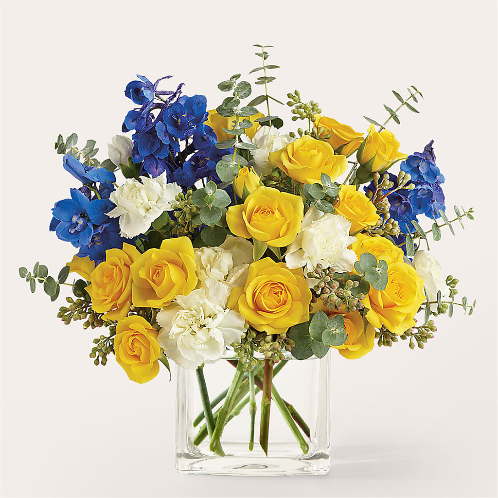 Sparkling Citrine Bouquet – ELENA'S FLOWERS, Cleveland OH