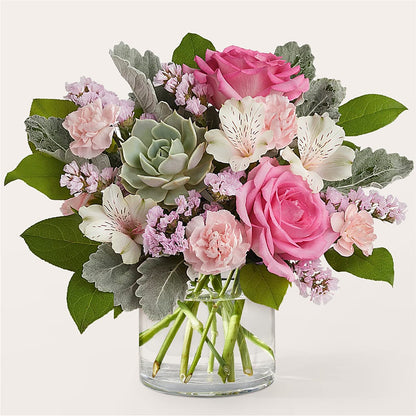 Dusty Rose Bouquet – ELENA'S FLOWERS, Cleveland OH