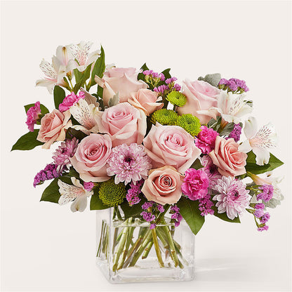 Pink Suede Bouquet – ELENA'S FLOWERS, Cleveland OH