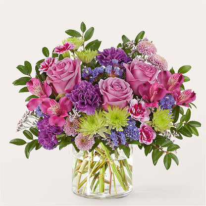 Glass Half Full Bouquet – ELENA'S FLOWERS, Cleveland OH