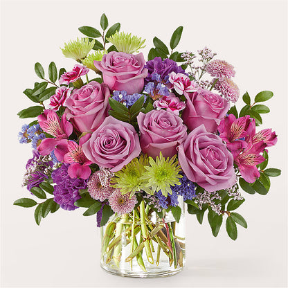 Glass Half Full Bouquet – ELENA'S FLOWERS, Cleveland OH