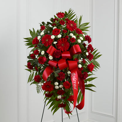Treasured Memories Standing Spray – ELENA'S FLOWERS, Cleveland OH