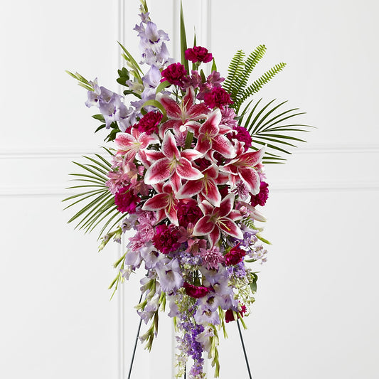 Tender Touch Standing Spray – ELENA'S FLOWERS, Cleveland OH