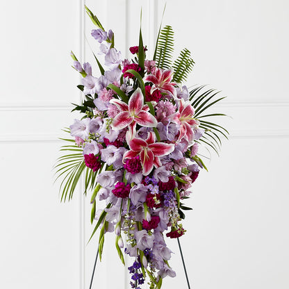 Tender Touch Standing Spray – ELENA'S FLOWERS, Cleveland OH