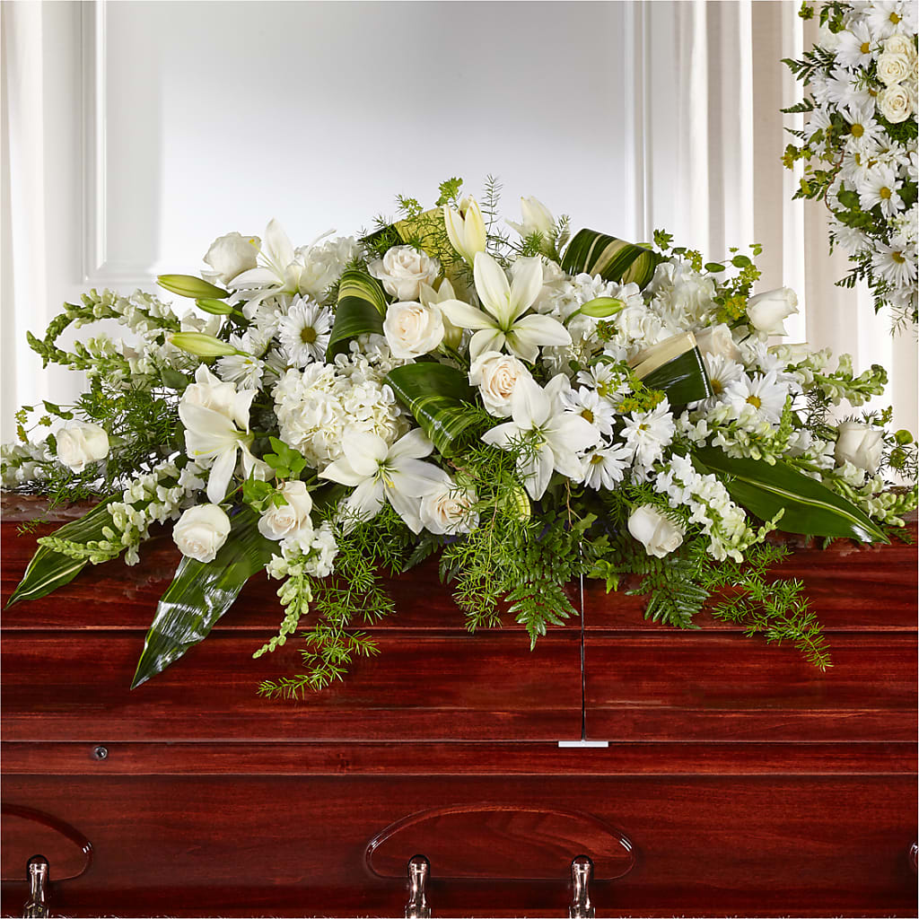 Abundance Casket Spray – ELENA'S FLOWERS, Cleveland OH