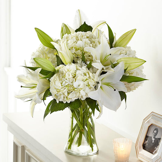 Compassionate Lily Bouquet – ELENA'S FLOWERS, Cleveland OH