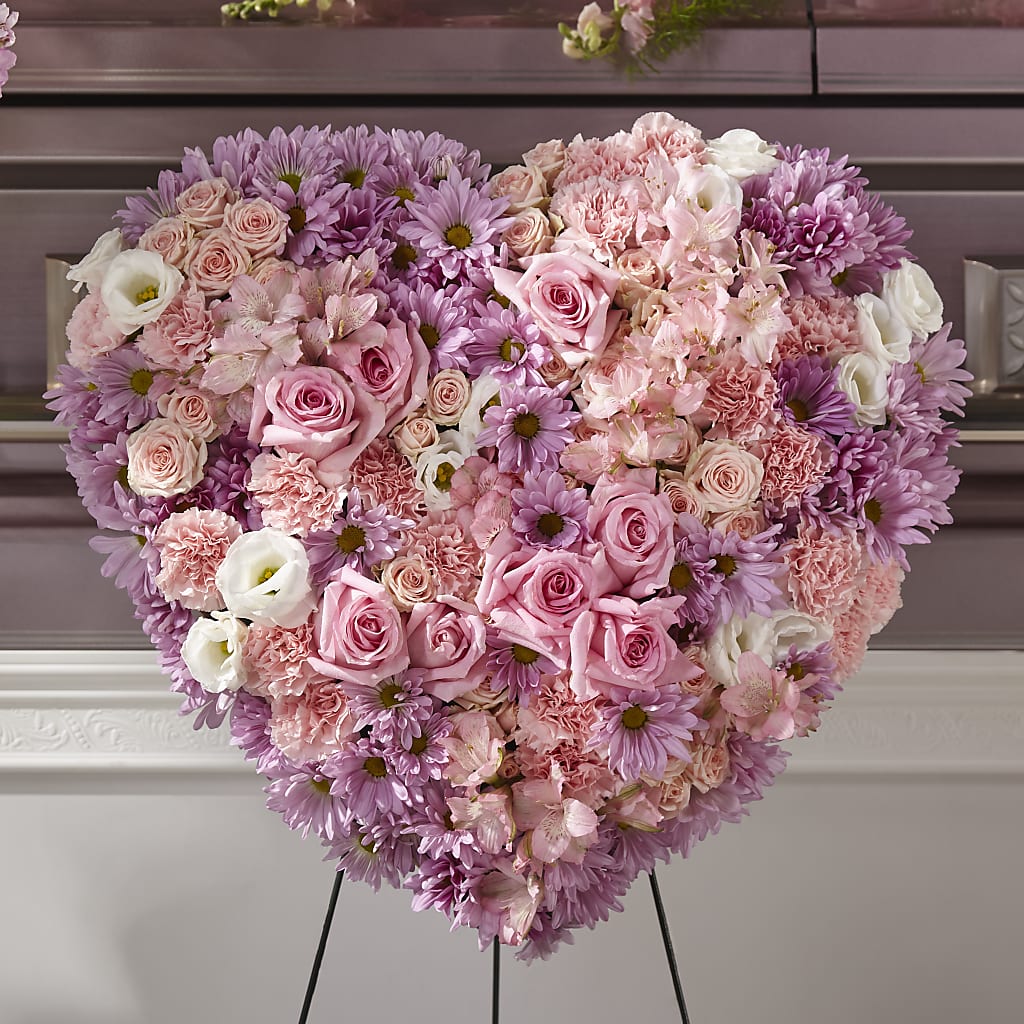 Heaven's Light Heart – ELENA'S FLOWERS, Cleveland OH