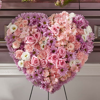 Heaven's Light Heart – ELENA'S FLOWERS, Cleveland OH