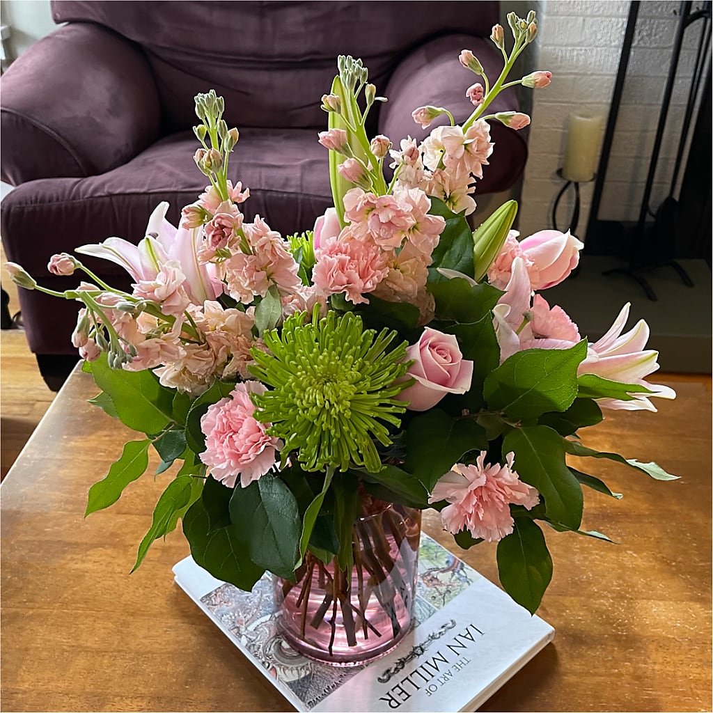 Pretty in Pink Bouquet – ELENA'S FLOWERS, Cleveland OH