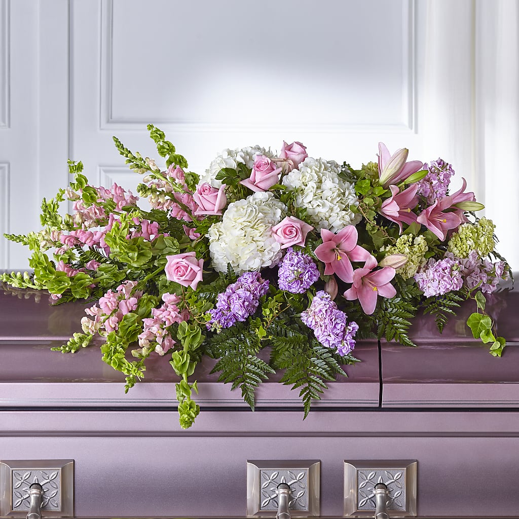 Life's Gratitude Casket Spray – ELENA'S FLOWERS, Cleveland OH