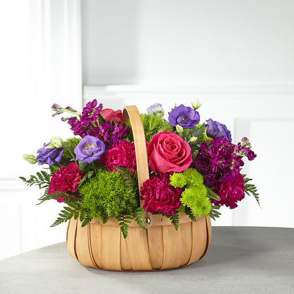 Serene Sanctuary Basket – ELENA'S FLOWERS, Cleveland OH