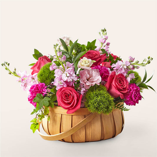 Radiance in Bloom Basket – ELENA'S FLOWERS, Cleveland OH