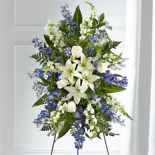 Faithful Friend Standing Spray – ELENA'S FLOWERS, Cleveland OH