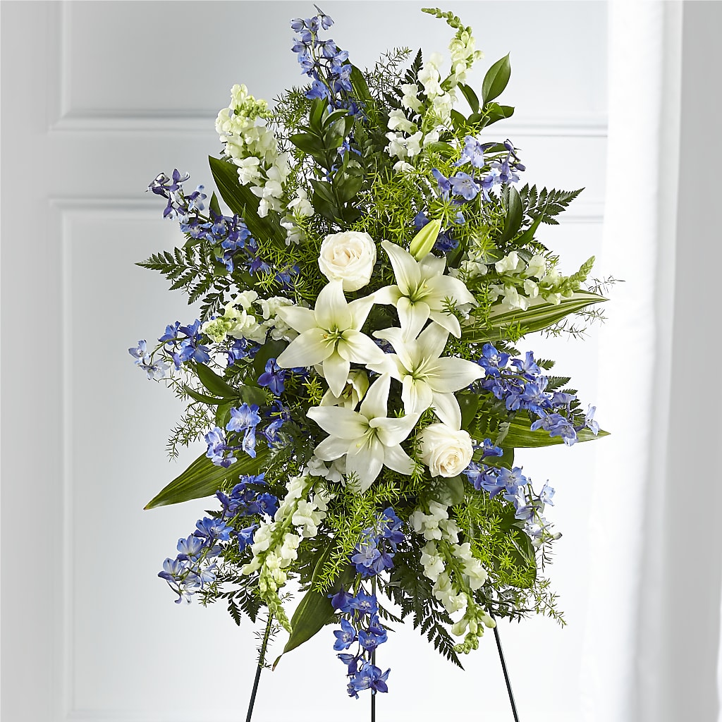Faithful Friend Standing Spray – ELENA'S FLOWERS, Cleveland OH