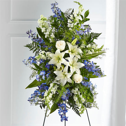 Faithful Friend Standing Spray – ELENA'S FLOWERS, Cleveland OH